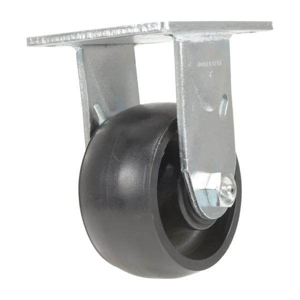 Glass Filled Nylon Rigid Caster 4 In. Diameter x 2 In. Width 800 Lb. Capacity Black