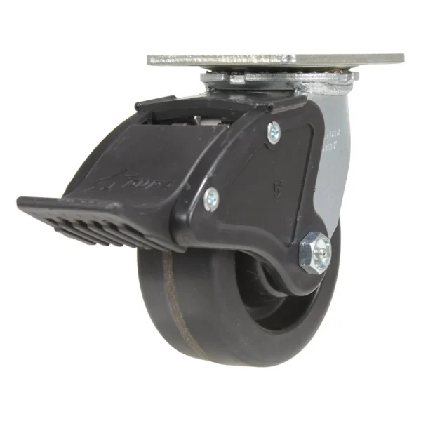 Phenolic Swivel With Total Brake Caster 5 In. Diameter x 2 In. Width 1000 Lb. Capacity Black