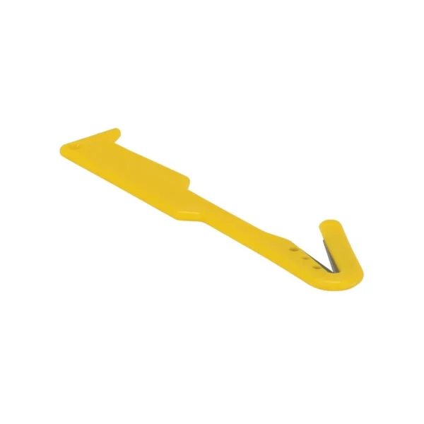 Plastic Cutter For Thick Material 8 In. x 1/4 In. x 1-7/8 In. Yellow