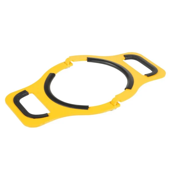 Steel Manual Cylinder Lifter 10 In. Maximum Cylinder Diameter 200 Lb. Capacity Yellow