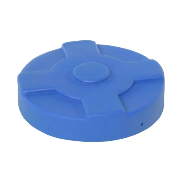 Low-Density Polyethylene Drum Cover 30 Gallon Blue