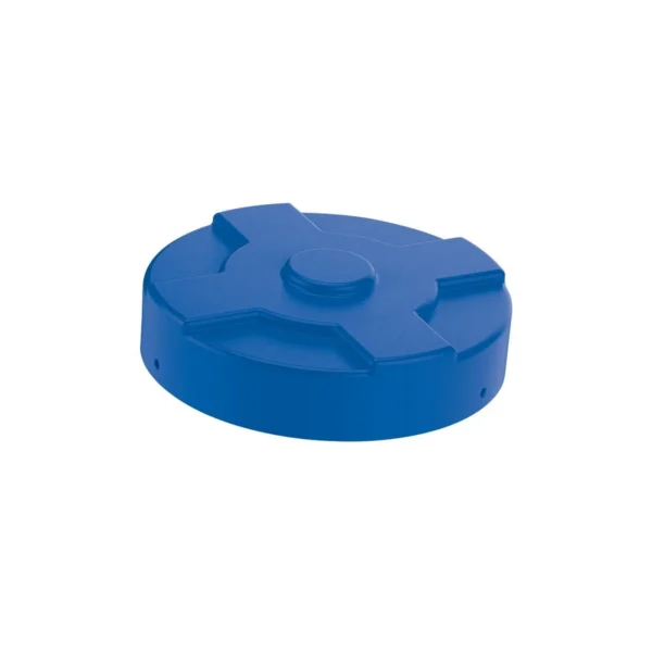 Low-Density Polyethylene Drum Cover 55 Gallon Blue