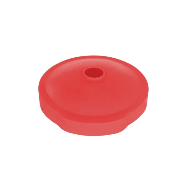 Low-Density Polyethylene 55 Gallon Closed/Open Drum Recycling Flap Red
