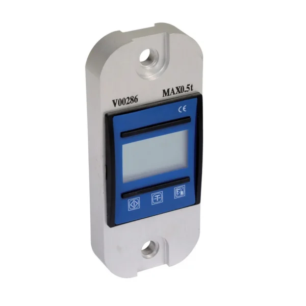 Aluminum Digital Load Indicator 1-1/2 In. x 3-5/8 In. x 8-3/4 In. 1000 Lb. Capacity Silver