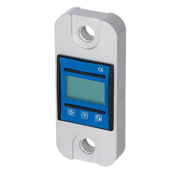 Aluminum Digital Load Indicator 1-1/2 In. x 3-5/8 In. x 8-3/4 In. 2000 Lb. Capacity Silver