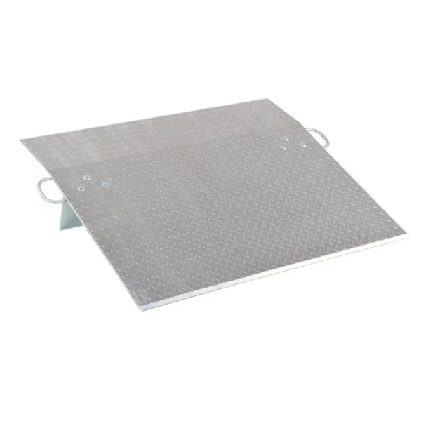 Aluminum Economizer Dock Plate Usable 30 In. x 36 In. 3/8 In. Plate Thickness 1800 Lb. Capacity