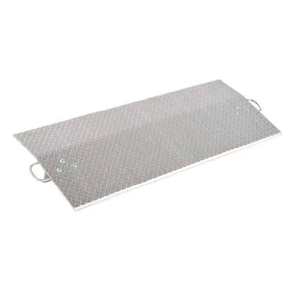 Aluminum Economizer Dock Plate Usable 60 In. x 24 In. 3/8 In. Plate Thickness 5700 Lb. Capacity