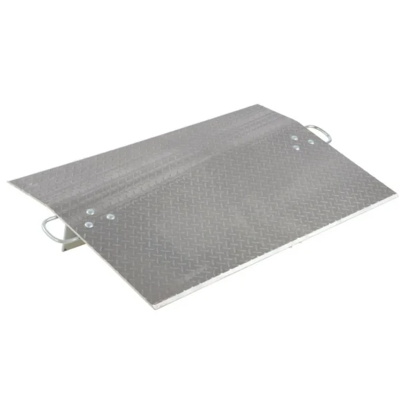 Aluminum Economizer Dock Plate Usable 60 In. x 30 In. 3/8 In. Plate Thickness 4600 Lb. Capacity