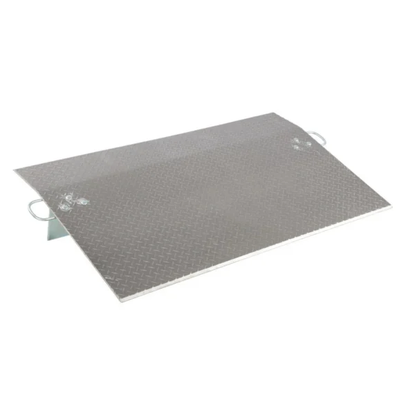 Aluminum Economizer Dock Plate Usable 60 In. x 36 In. 3/8 In. Plate Thickness 4100 Lb. Capacity