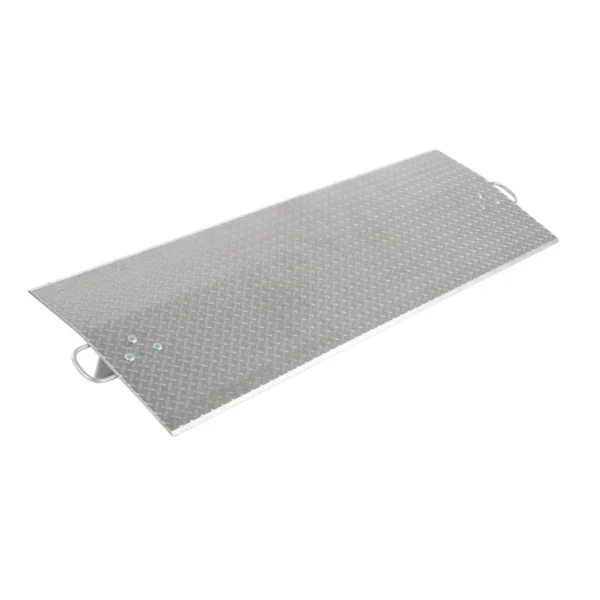 Aluminum Economizer Dock Plate Usable 72 In. x 24 In. 3/8 In. Plate Thickness 6500 Lb. Capacity