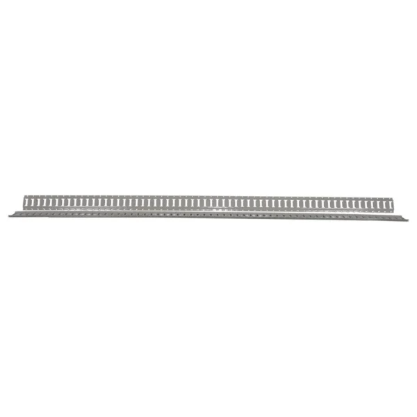Steel E-Track 10 Ft. Length 6 Pack Gray