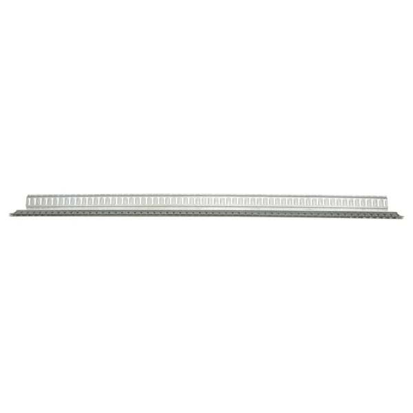 Steel Zinc Plated E-Track 10 Ft. Length 4 Pack Gray