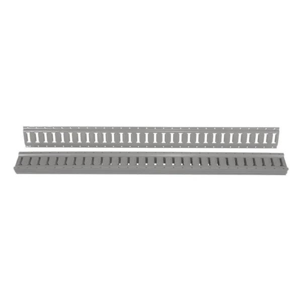 Steel E-Track 5 Ft. Length 10 Pack Gray