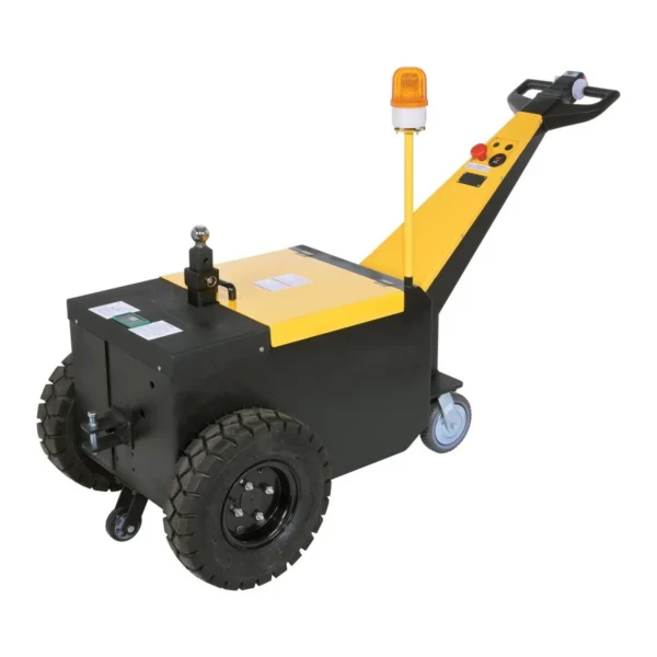 Steel Heavy Duty Electric Powered Tugger 10,000 Lb. Pulling Capacity Yellow