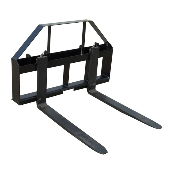 Steel Universal Attachment Skid Forks 60 In. Length 4000 Lb. Capacity Black
