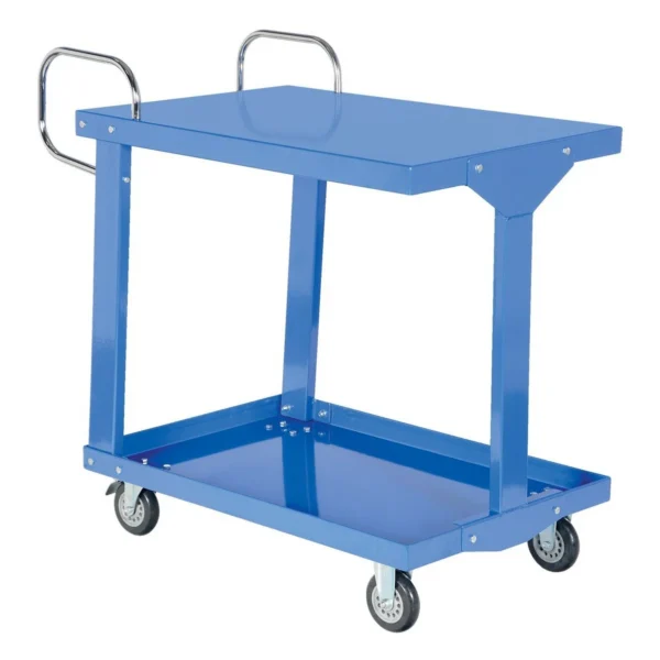 Steel Easy Access Stock Truck 24 In. x 36 In. Deck 1200 Lb. Capacity Blue