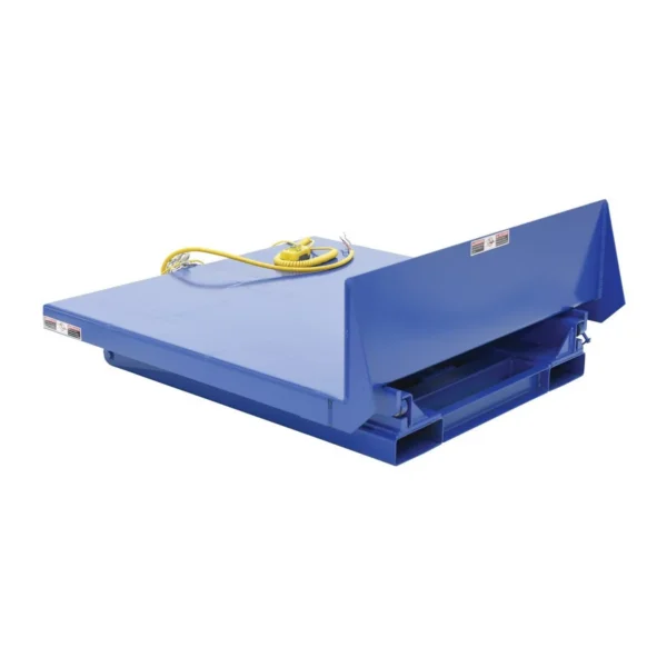 Steel Sliding Tilt Table 48 In. x 47.25 In. 4000 Lb. Capacity Blue