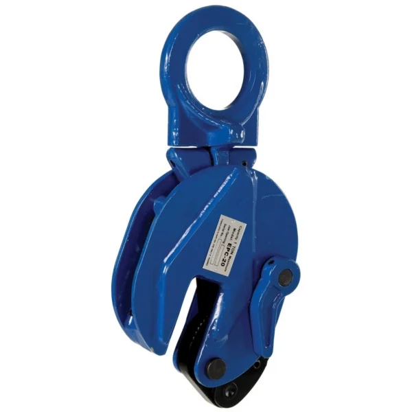 Steel Vertical Plate Clamp 2,000 Lb. Capacity Blue