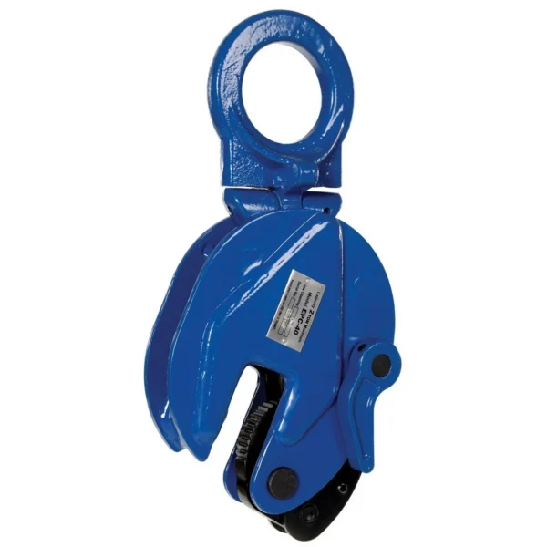 Steel Vertical Plate Clamp 4,000 Lb. Capacity Blue