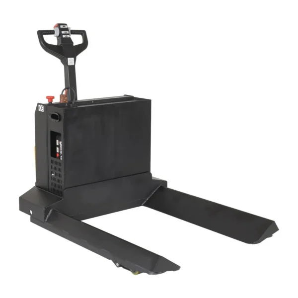 Steel Electric Powered Roll Pallet Trucks 45 In. x 48 In. 4500 Lb. Capacity Black