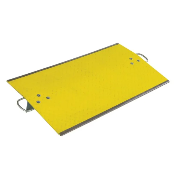 Fiberglass Dock Plate 48 In. x 24 In. 1000 Lb. Capacity Yellow