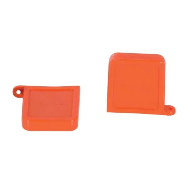 Thin Polyurethane Magnetic Fork Tip Protector 5-5/8 In. x 3/4 In. Fork Pocket Orange