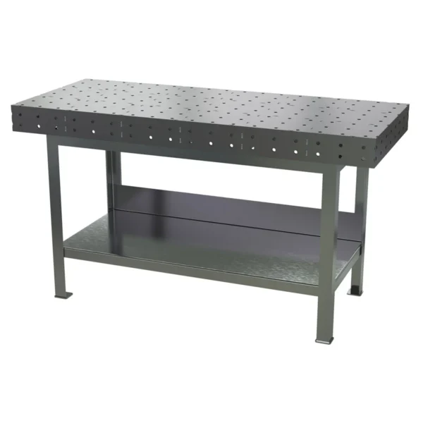 Steel Fixture Welding Table 30 In. x 72 In. x 35-1/2 In. 8000 Lb. Capacity Bare
