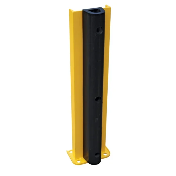 Steel Structural Rack Guard 7-13/16 In. x 10-1/16 In. x 36-1/4 In. Yellow