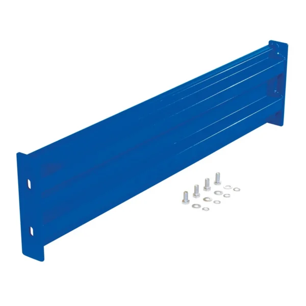 Steel 2 Ribbed Bolt On Style Guard Rail 41.875 In. Length Blue