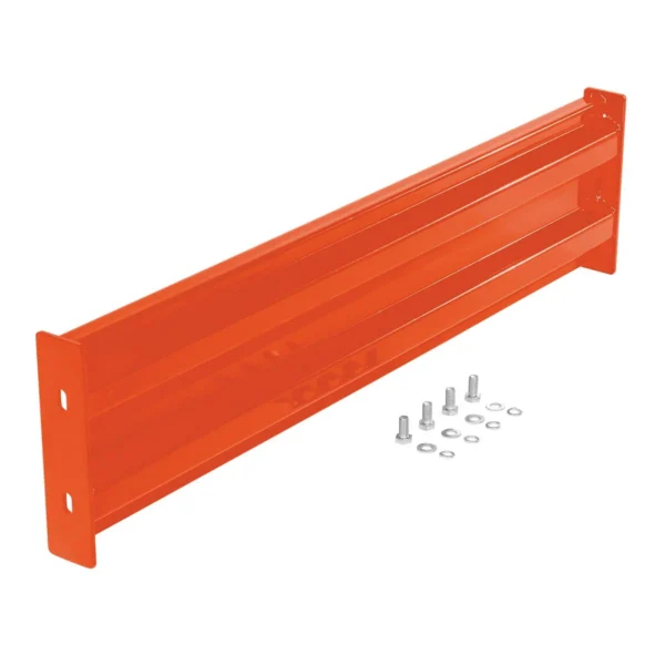 Steel 2 Ribbed Bolt On Style Guard Rail 41.875 In. Length Orange