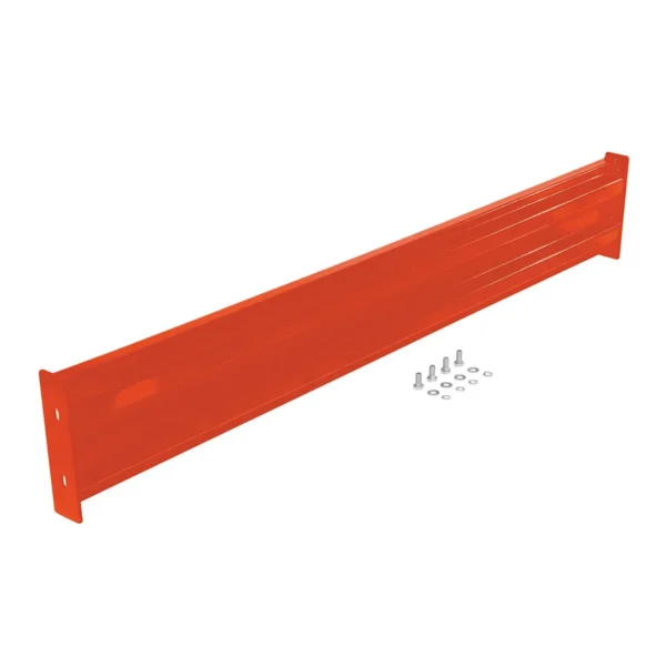 Steel 2 Ribbed Bolt On Style Guard Rail 65.875 In. Length Orange