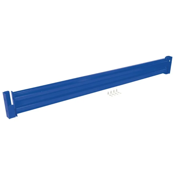 Steel 2 Ribbed Drop In Style Guard Rail 101.875 In. Length Blue