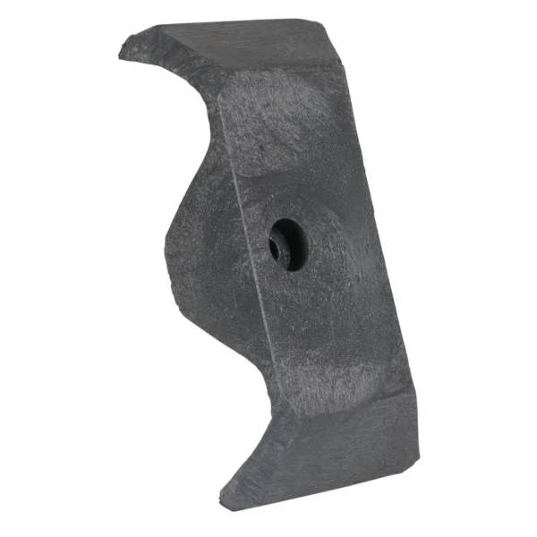 Plastic End Cap For Guard Rail System Gray