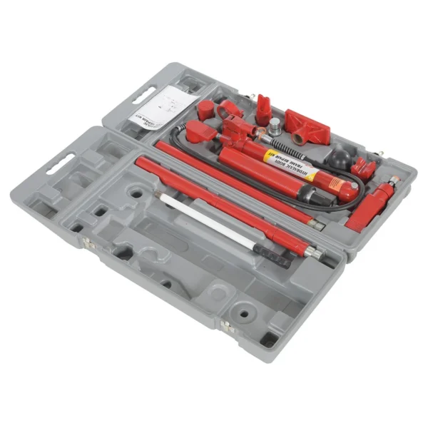 Steel Portable Hydraulic Equipment Kit 20000 Lb. Capacity 15 In. x 36 In. x 7 In. Red