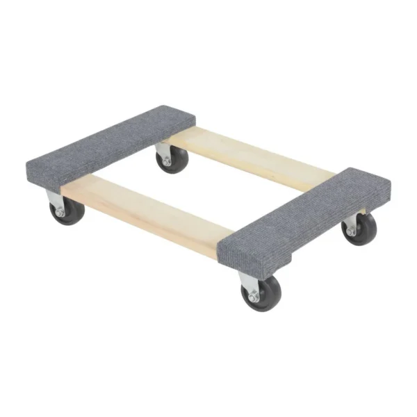 Hardwood Carpet End Dolly 24 In. x 16 In. x 5-3/4 In. 900 Lb. Capacity
