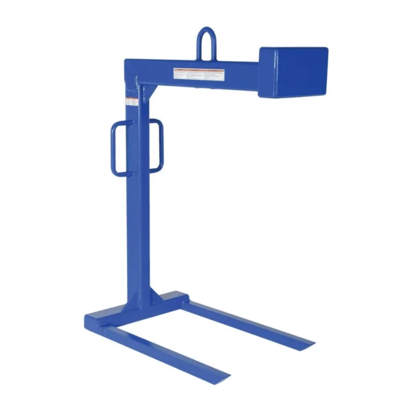Steel Pallet Lifter 36 In. Fork 2000 Lb. Capacity Blue