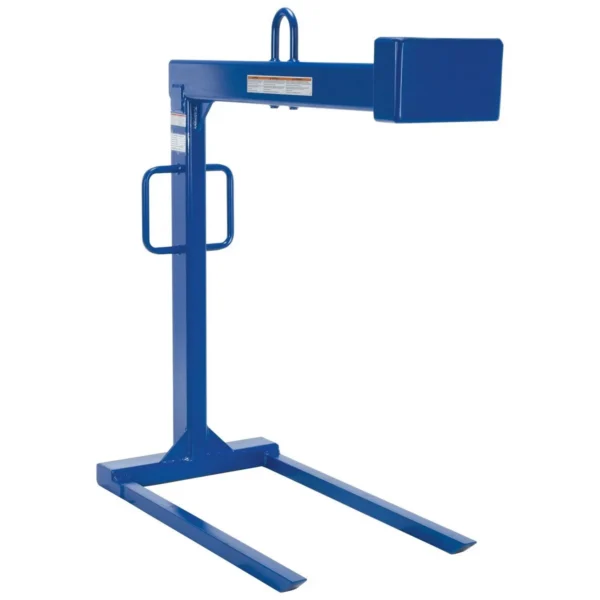 Steel Pallet Lifter 42 In. Fork 2000 Lb. Capacity Blue
