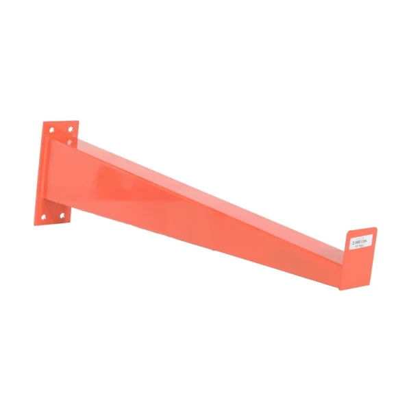 Steel Heavy-Duty Cantilever Straight Arm 48 In. Length 2,000 Lb. Capacity Orange