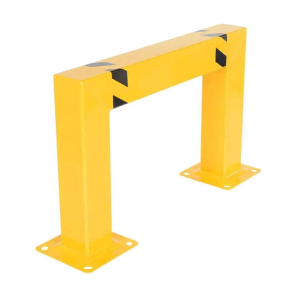 Steel Square High Profile Machinery and Rack Guard 36 In. x 24 In. x 5 In. Yellow