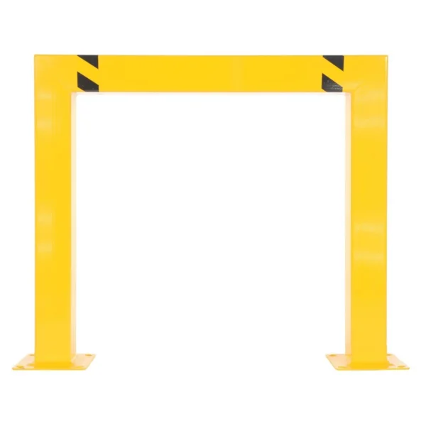 Steel Square High Profile Machinery and Rack Guard 48 In. x 42 In. x 5 In. Yellow