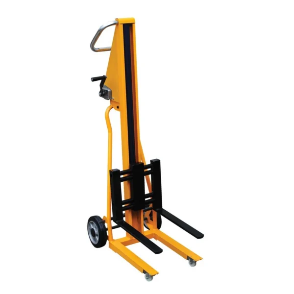 Steel Portable Mini Stacker 260 Lb. Capacity Yellow