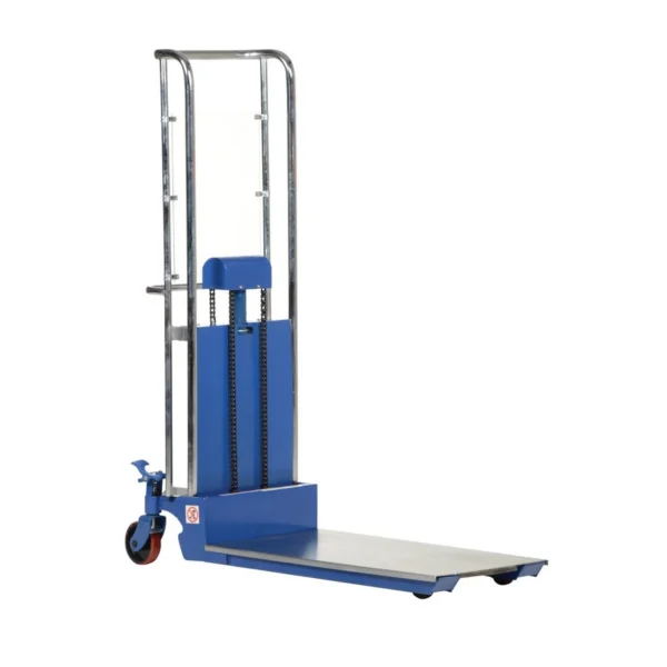 Steel Portable Foot Pump Hefti-Lift 57 In. x 69 In. 300 Lb. Capacity Blue
