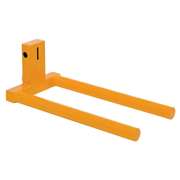 Steel Double Spindle Attachment For Hefti-Lift Models Yellow