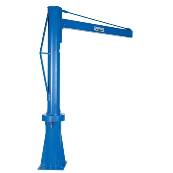 Steel Multi Station Jib Crane 72 In. I-Beam 1000 Lb. Capacity Blue