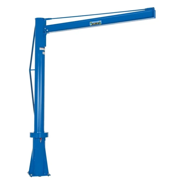 Steel Multi Station Jib Crane 96 In. I-Beam 1000 Lb. Capacity Blue