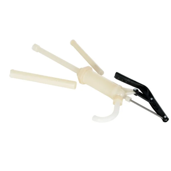 PTFE Drum Pump Lever Action 15 In. x 3-1/2 In. x 38 In. White