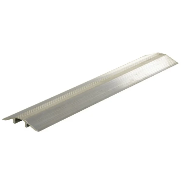 Aluminum Hose and Cable Crossover 48 In. Length 10,000 Lb. Capacity Silver