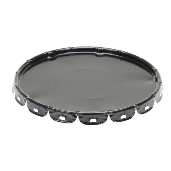 Steel Standard Lid 5 Gallon Black