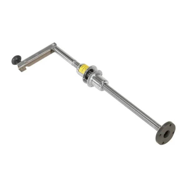 Steel Leveling Jack 30 In. 5000 Lb. Capacity Silver