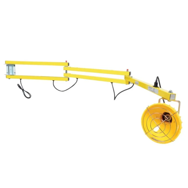 Steel Incandescent Triple Arm Load Light 90 In. Length Yellow